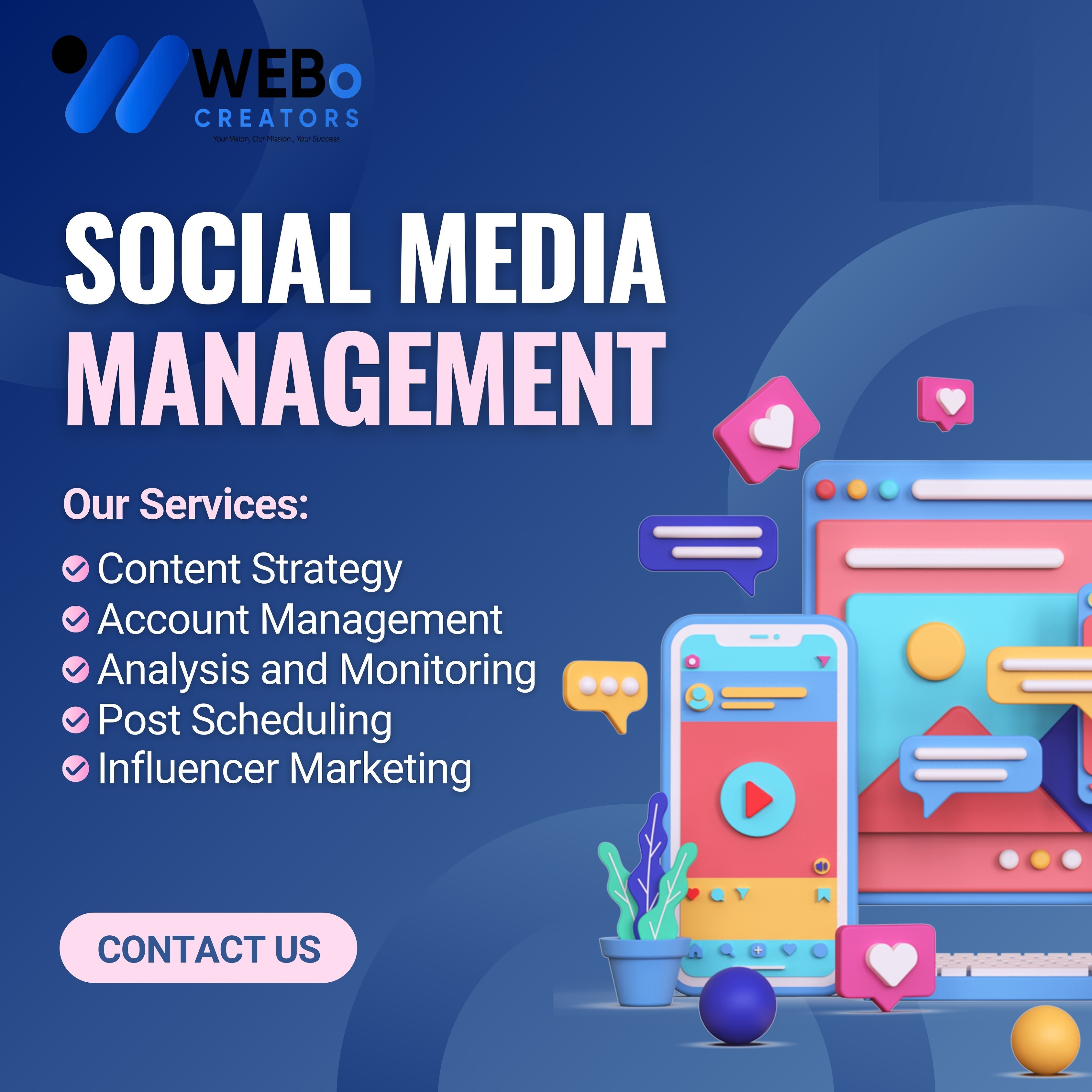 Social Media Management Services, Marketing & Optimization Company in Las Vegas