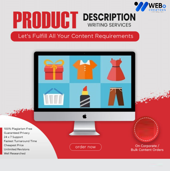 Product Description Writing Services | Best Digital Marketing Agency | Web Design in Las Vegas for online stores