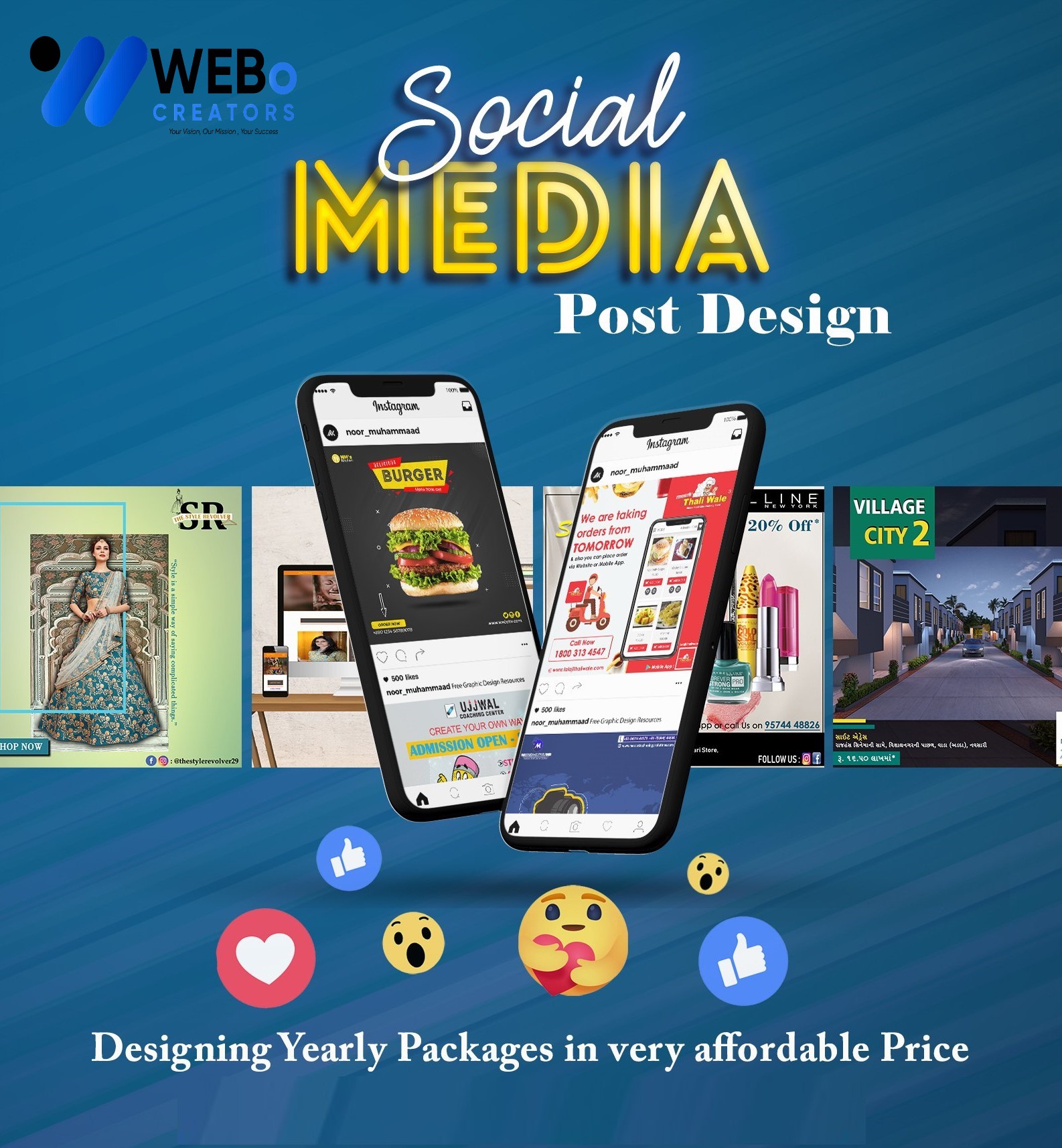 Social Media Post Design Services in Las Vegas for Businesses and Brands