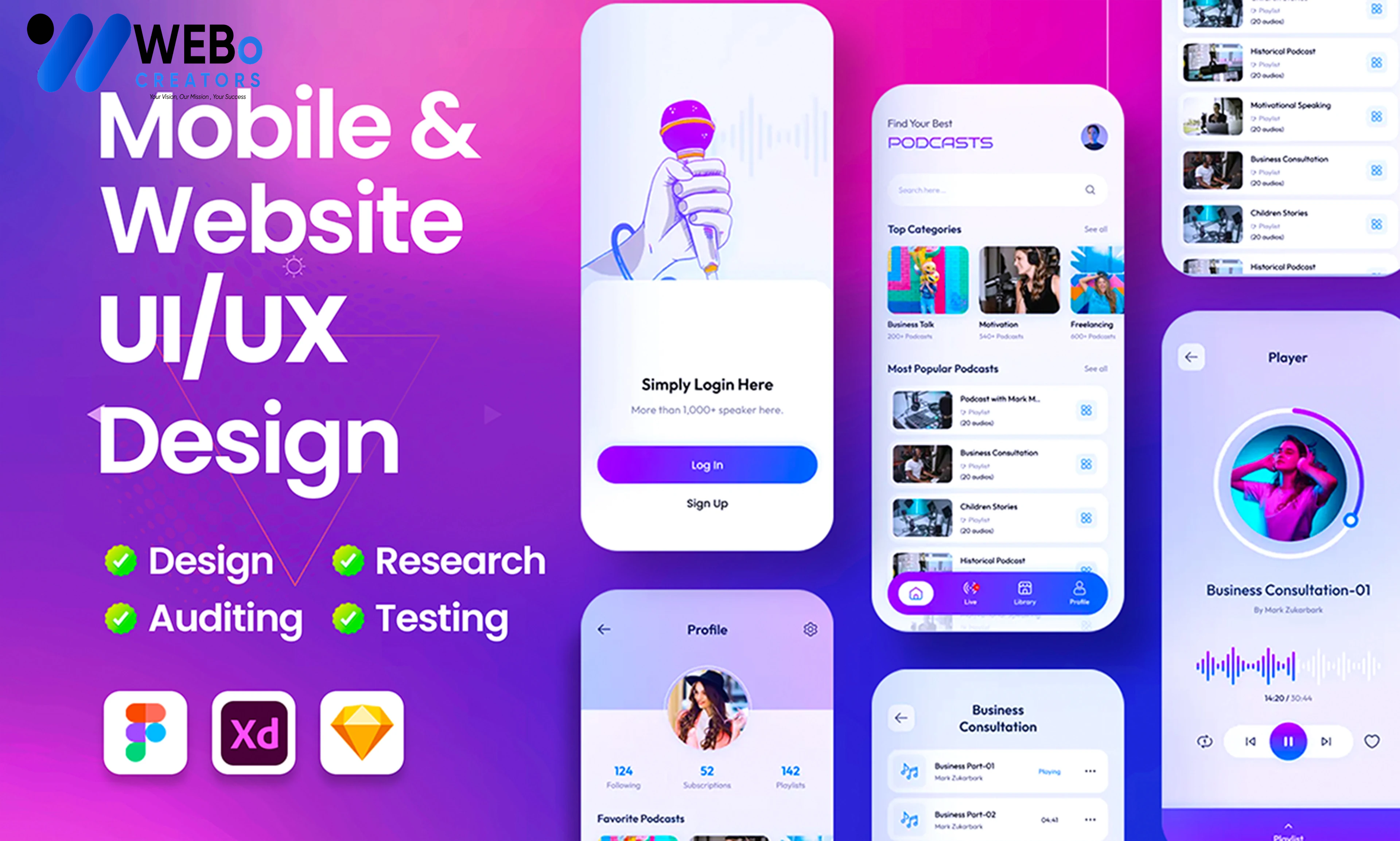 Flutter App UI/UX Design | Beautiful Flutter Interface Design in Las Vegas